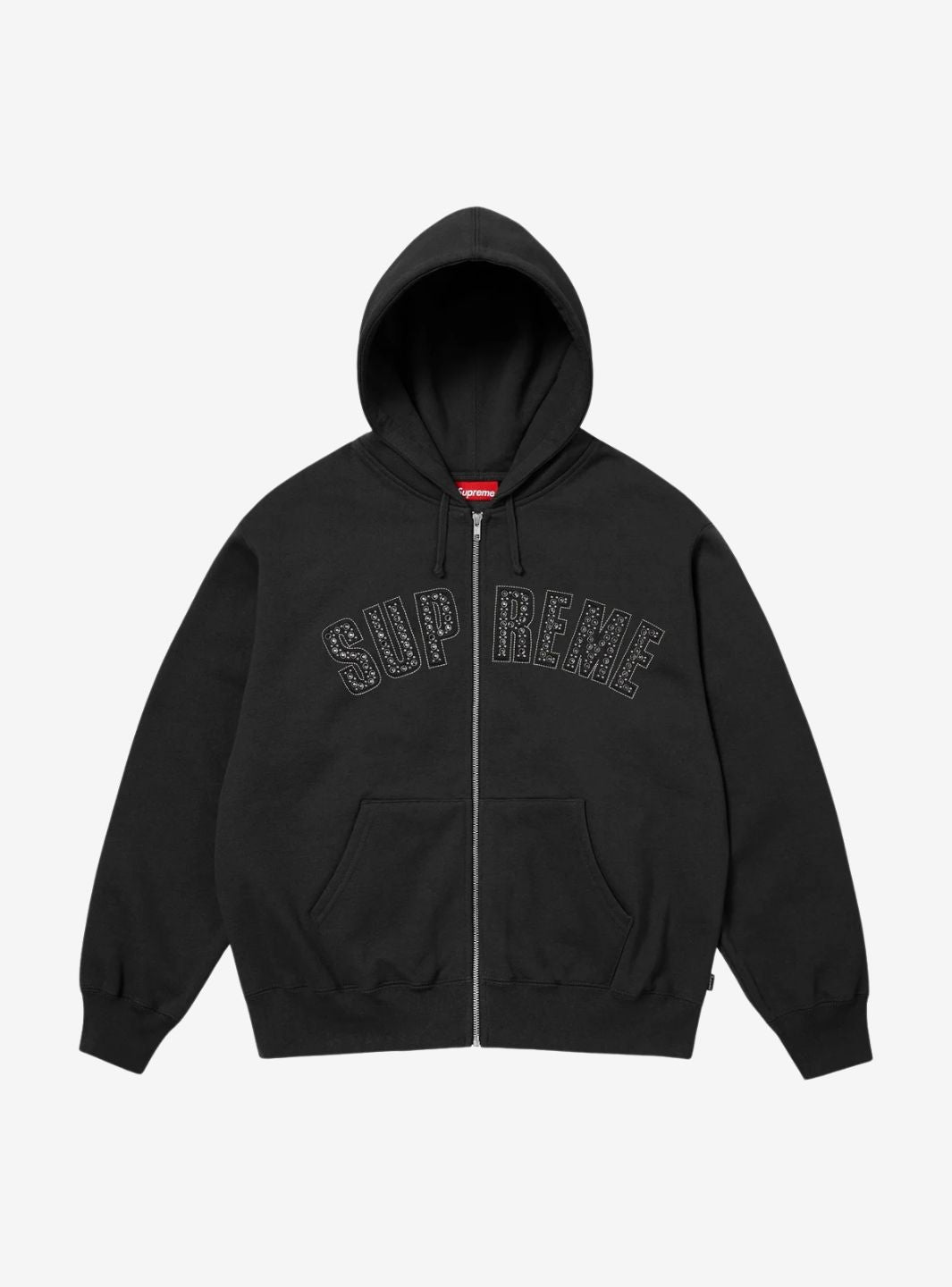Supreme b.b. Simon Zip Up Hooded Sweatshirt Black | ResellZone