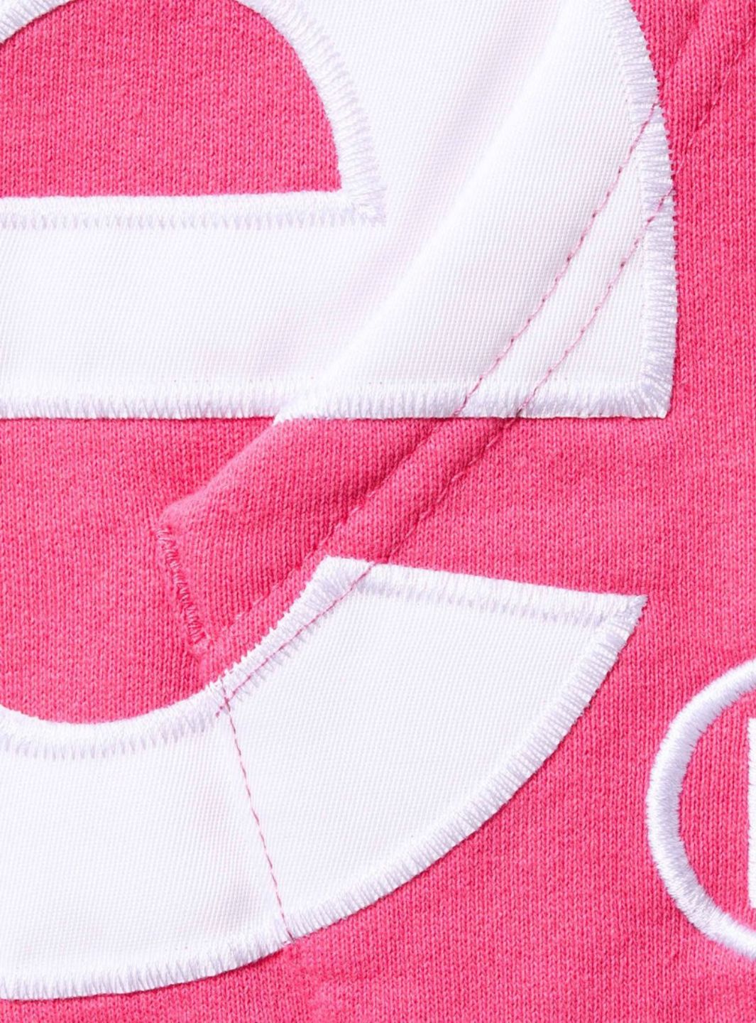 Supreme Big Logo Zip Up Hooded Sweatshirt Magenta