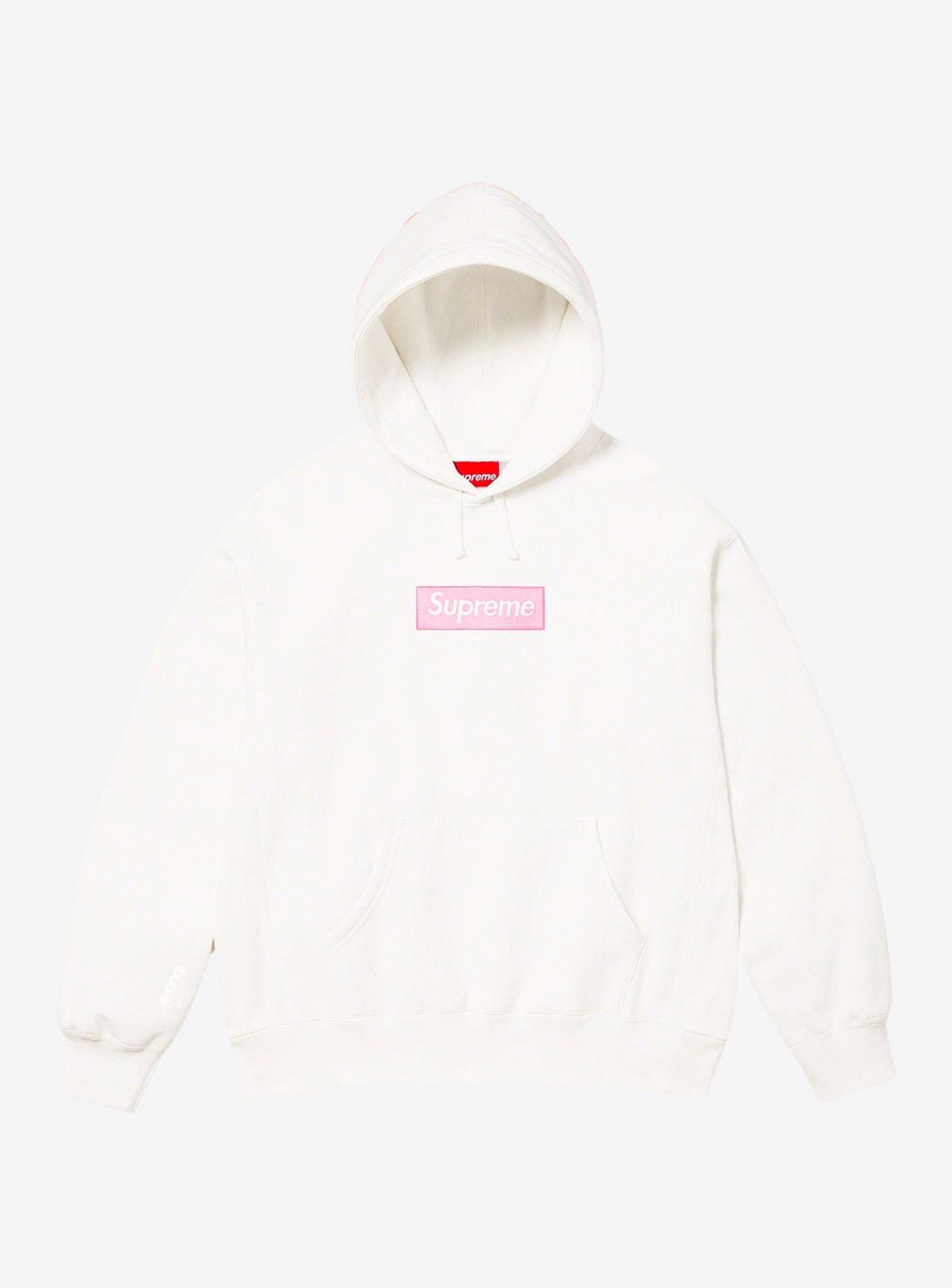 Supreme Box Logo Hooded Sweatshirt White (FW25)