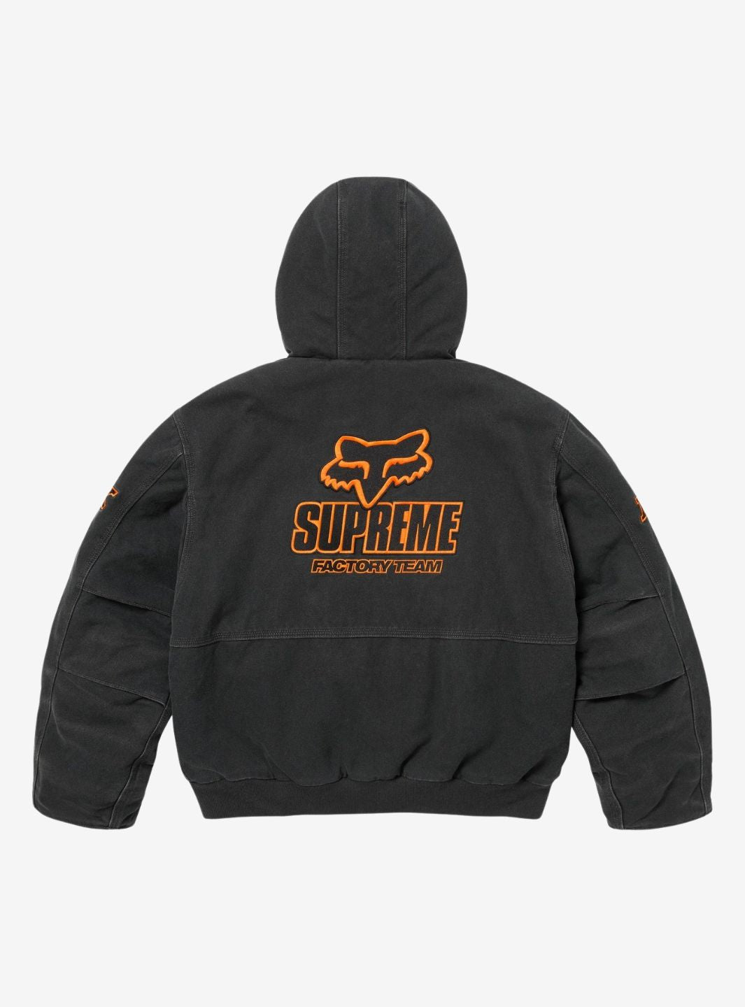 Supreme Fox Racing Hooded Work Jacket Black