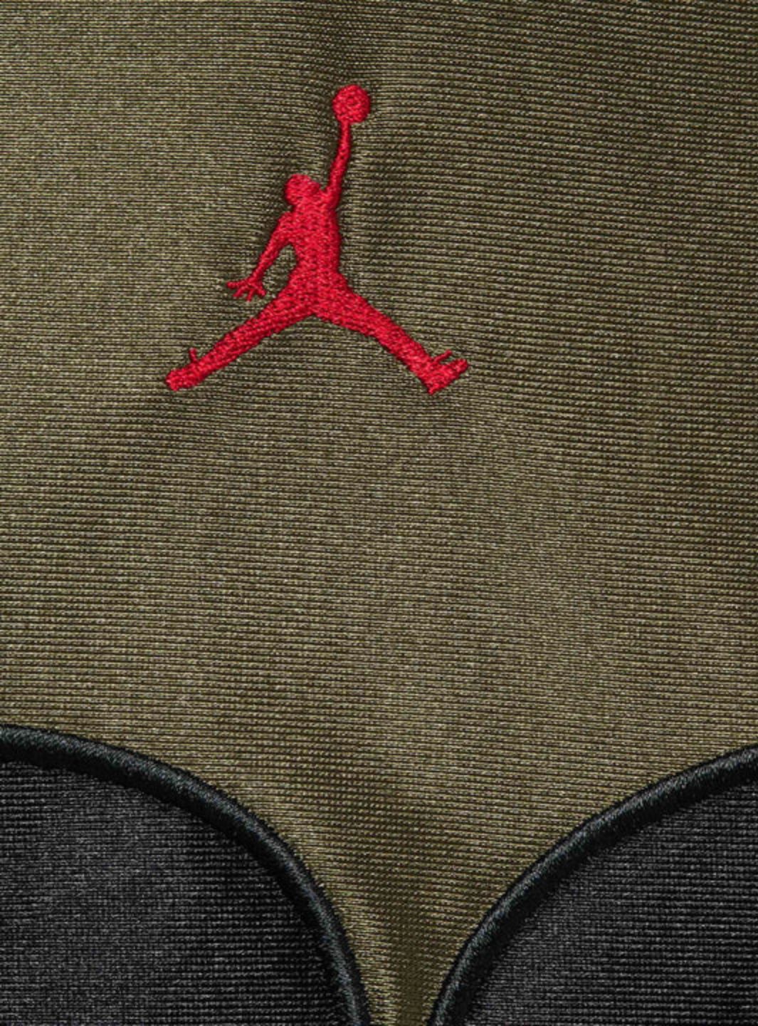 Supreme Jordan Warm Up Jersey Olive