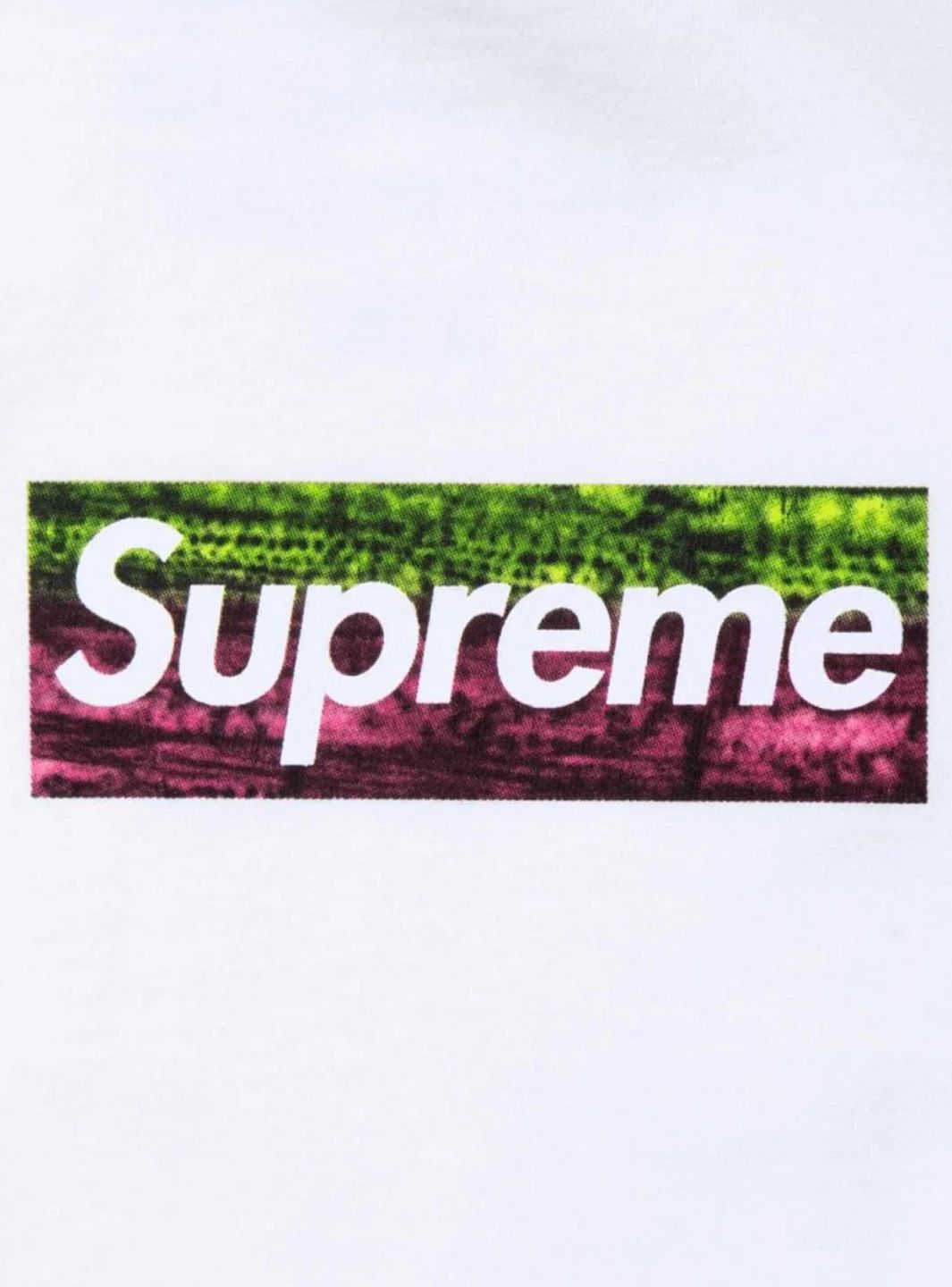 Supreme Los Angeles Fire Relief Box Logo T-Shirt White