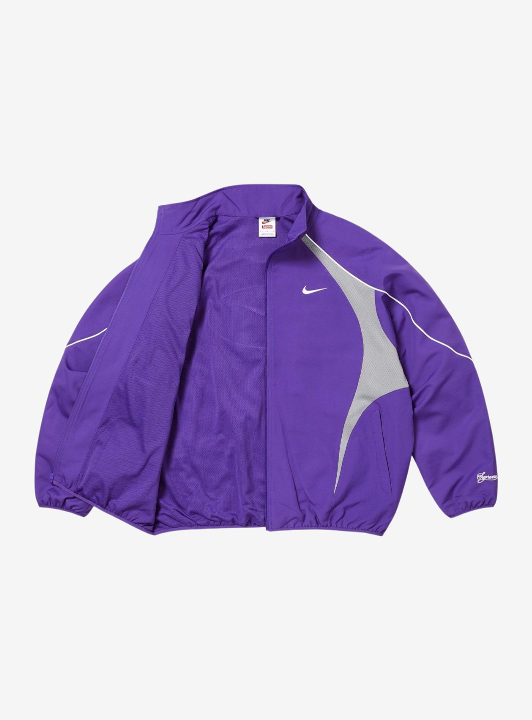 Supreme Nike Track Jacket Purple