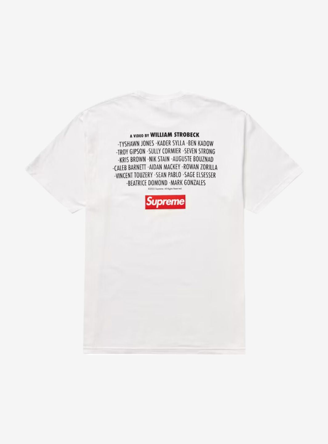 Supreme “Play Dead” T-Shirt White