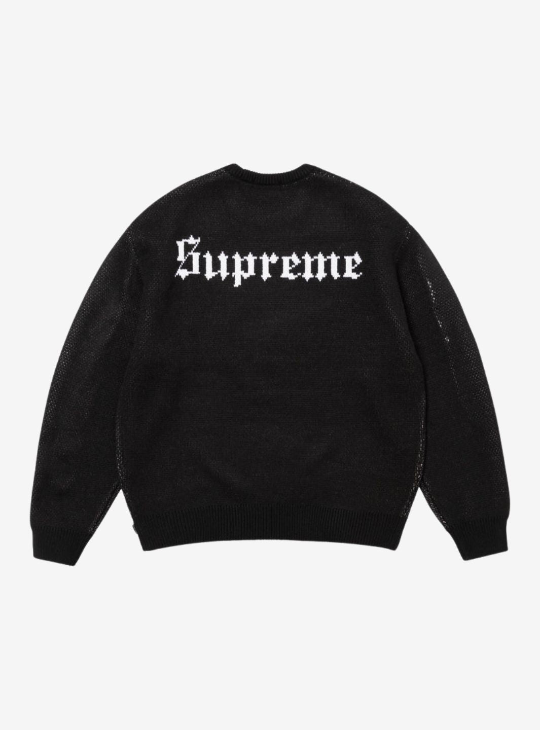 Supreme Snow White Sweater Black
