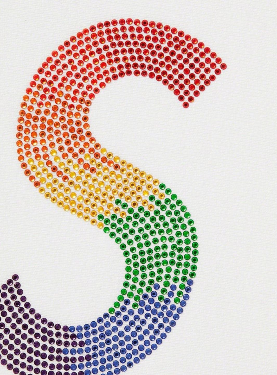 Supreme Swarovski S Logo Hooded Sweatshirt White