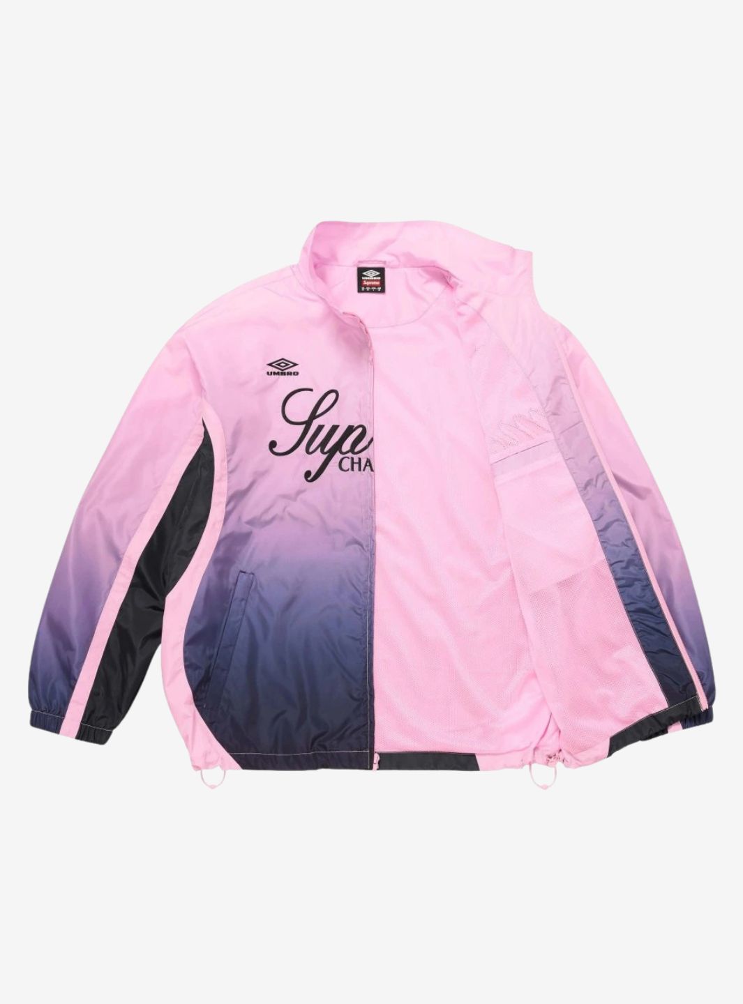 Supreme Umbro Gradient Track Jacket Pink