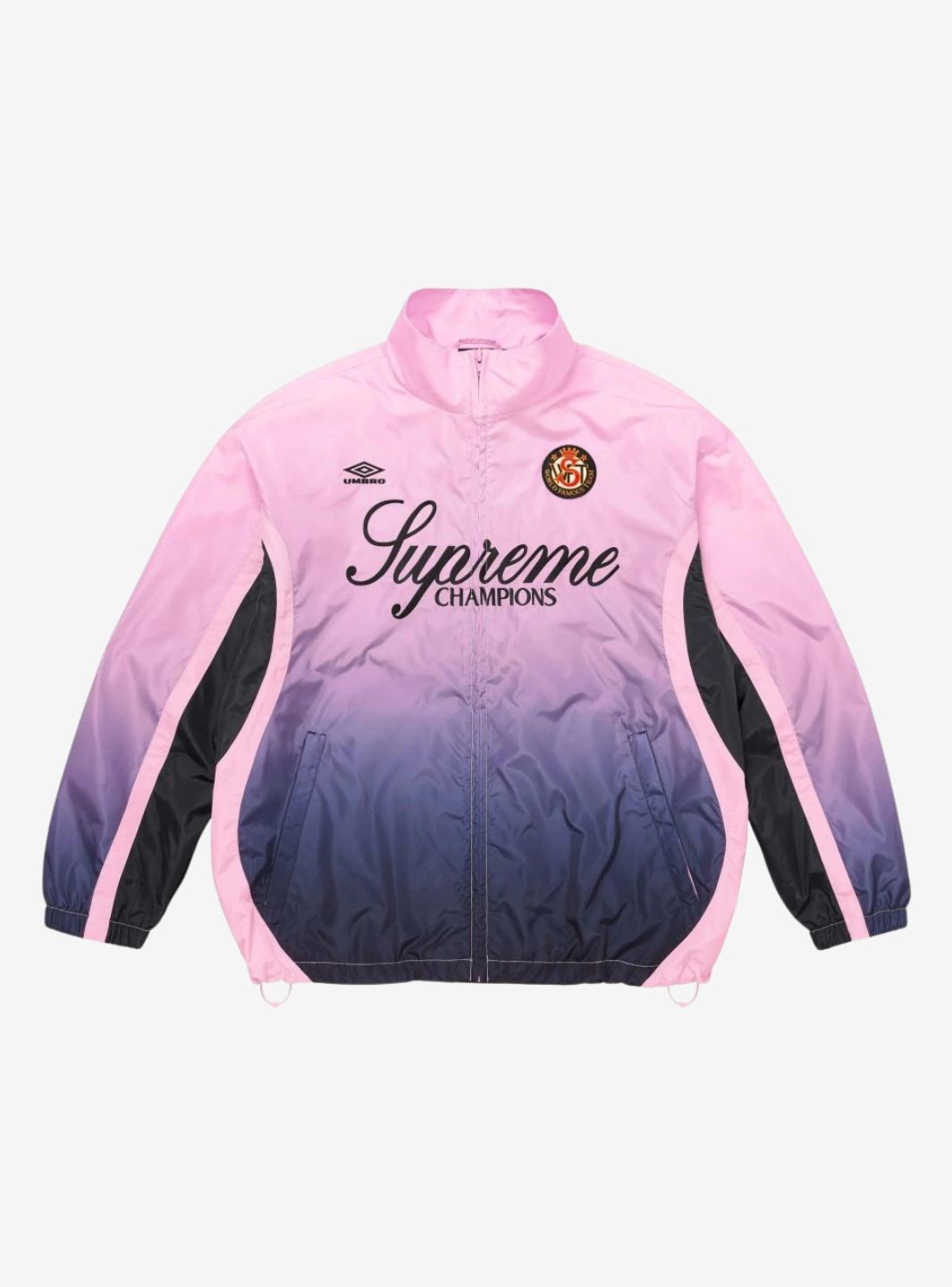 Supreme Umbro Gradient Track Jacket Pink