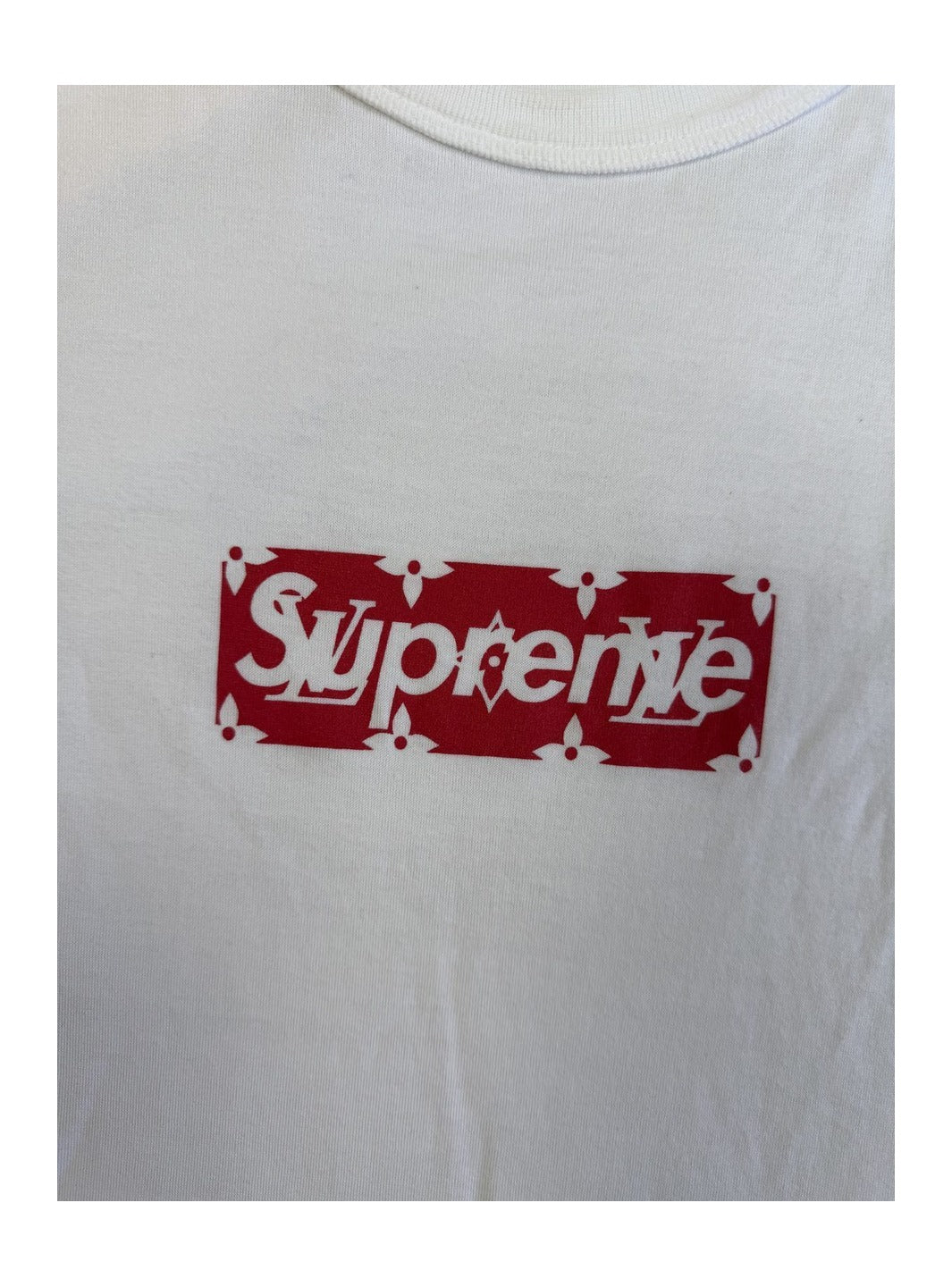 Supreme x Louis Vuitton Box Logo Tee White - Used
