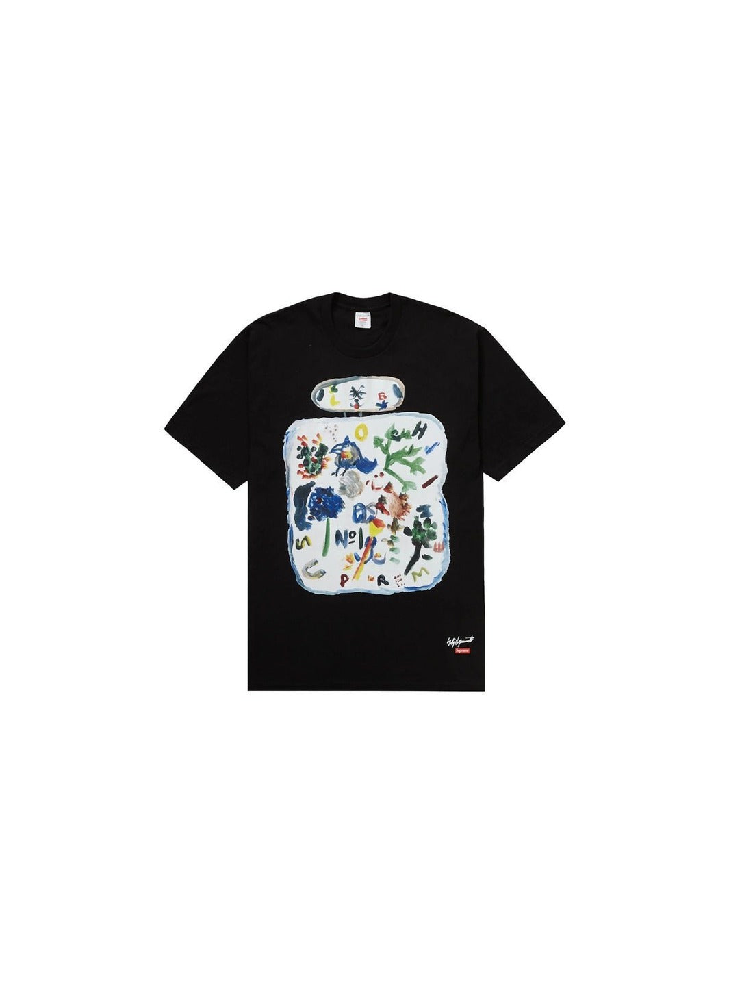 Supreme Yohji Yamamoto Paint Tee Black