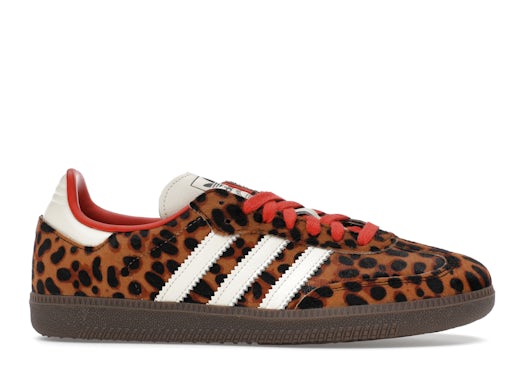 adidas Samba OG Preloved Red Leopard