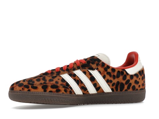 adidas Samba OG Preloved Red Leopard