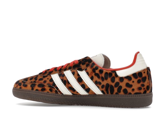 adidas Samba OG Preloved Red Leopard