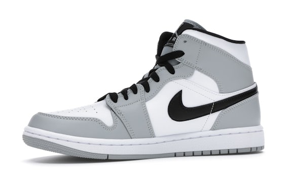 Jordan 1 Mid Light Smoke Grey