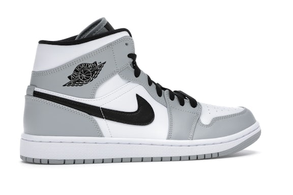 Jordan 1 Mid Light Smoke Grey
