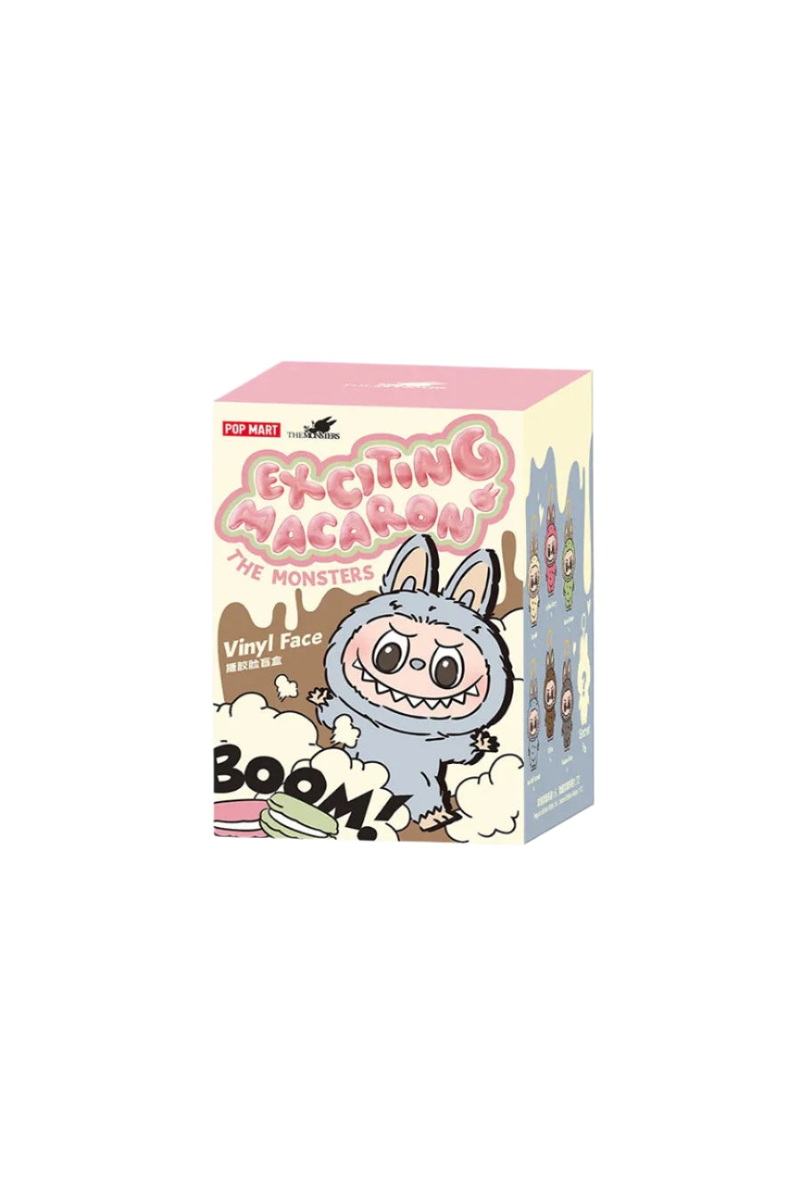 Pop Mart Labubu The Monsters Exciting Macaron Vinyl Face
