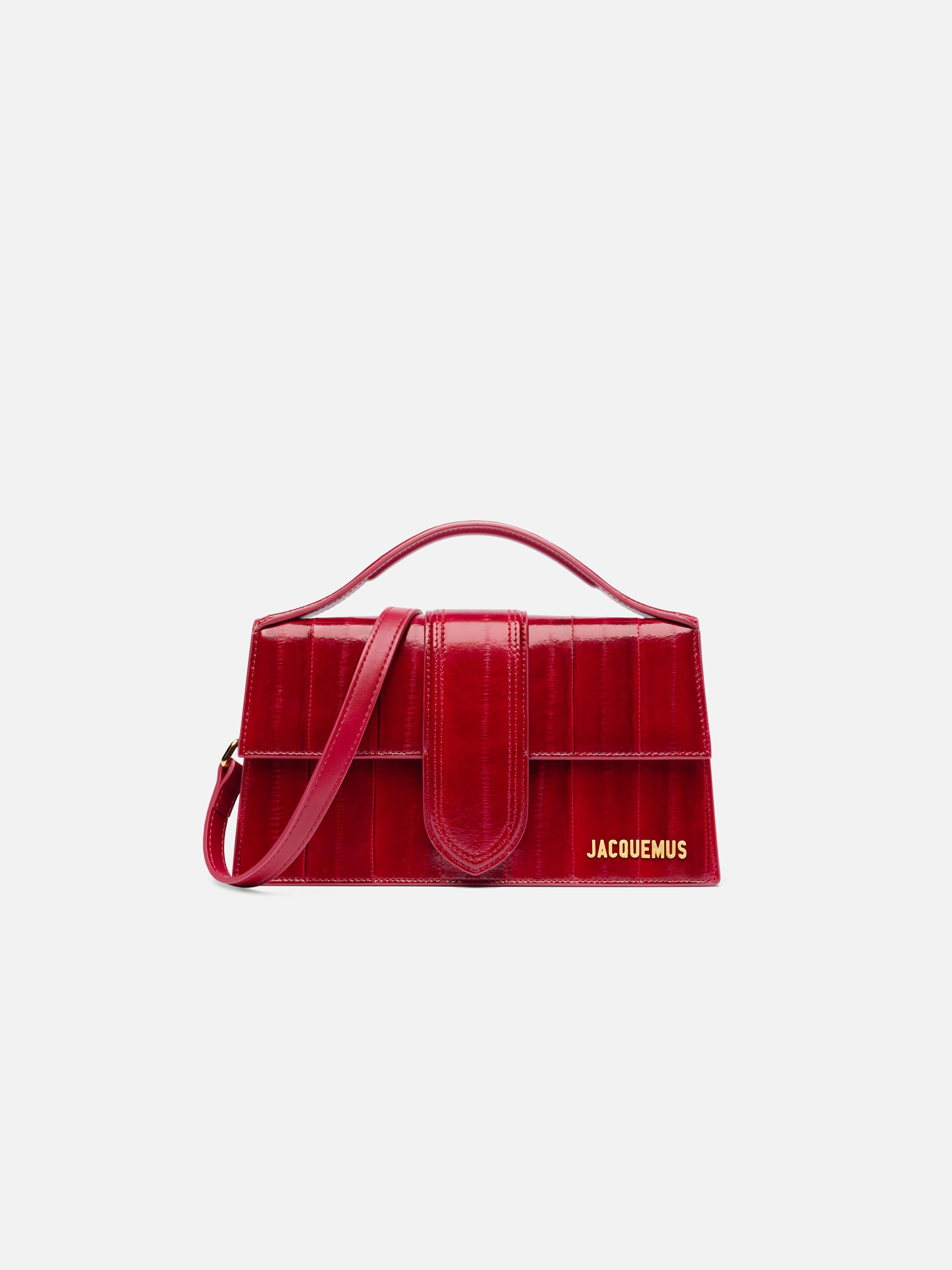 Jacquemus Grand Bambino Dark Red