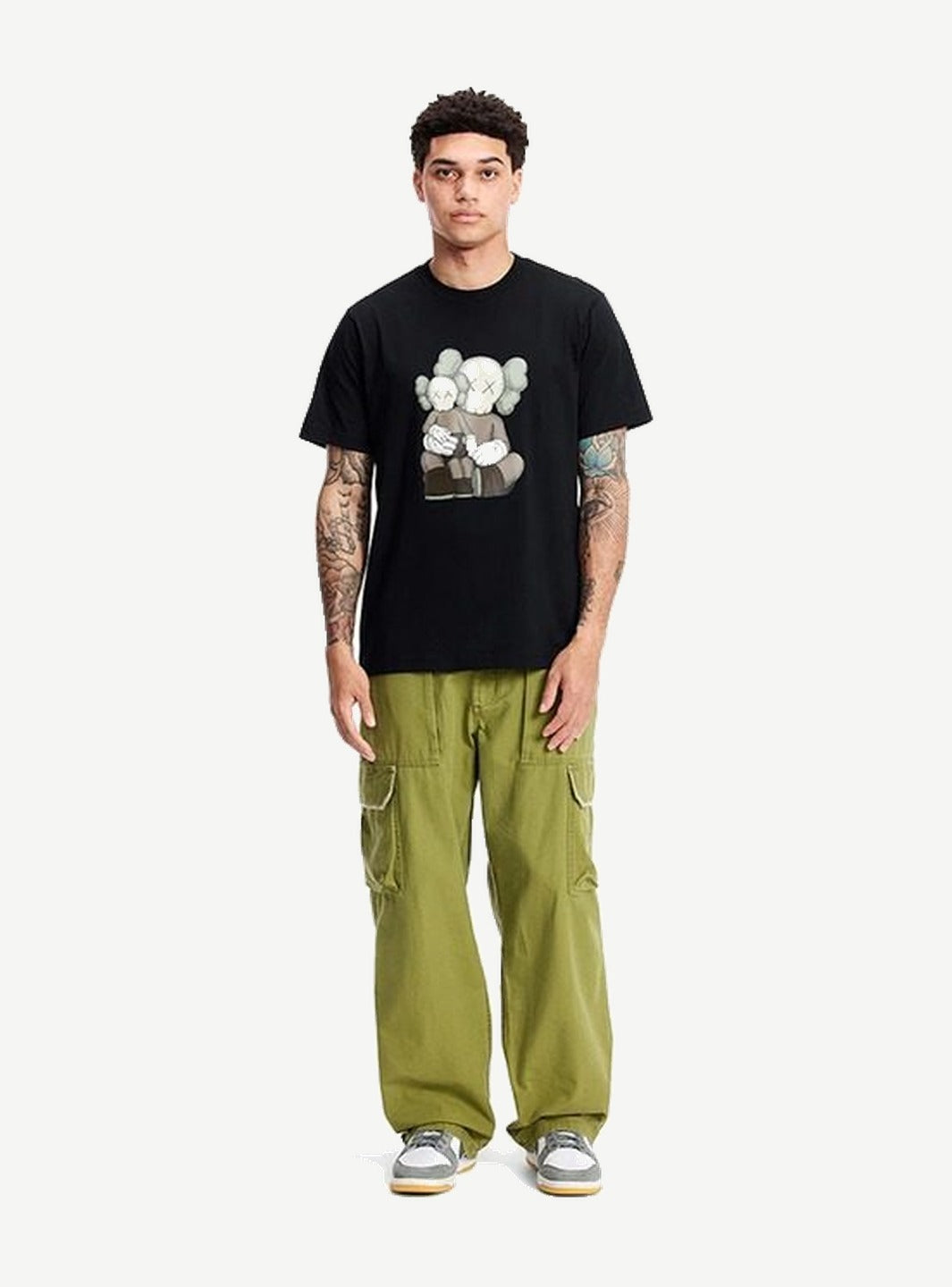 KAWS x Uniqlo UT Short Sleeve Graphic Tee Black