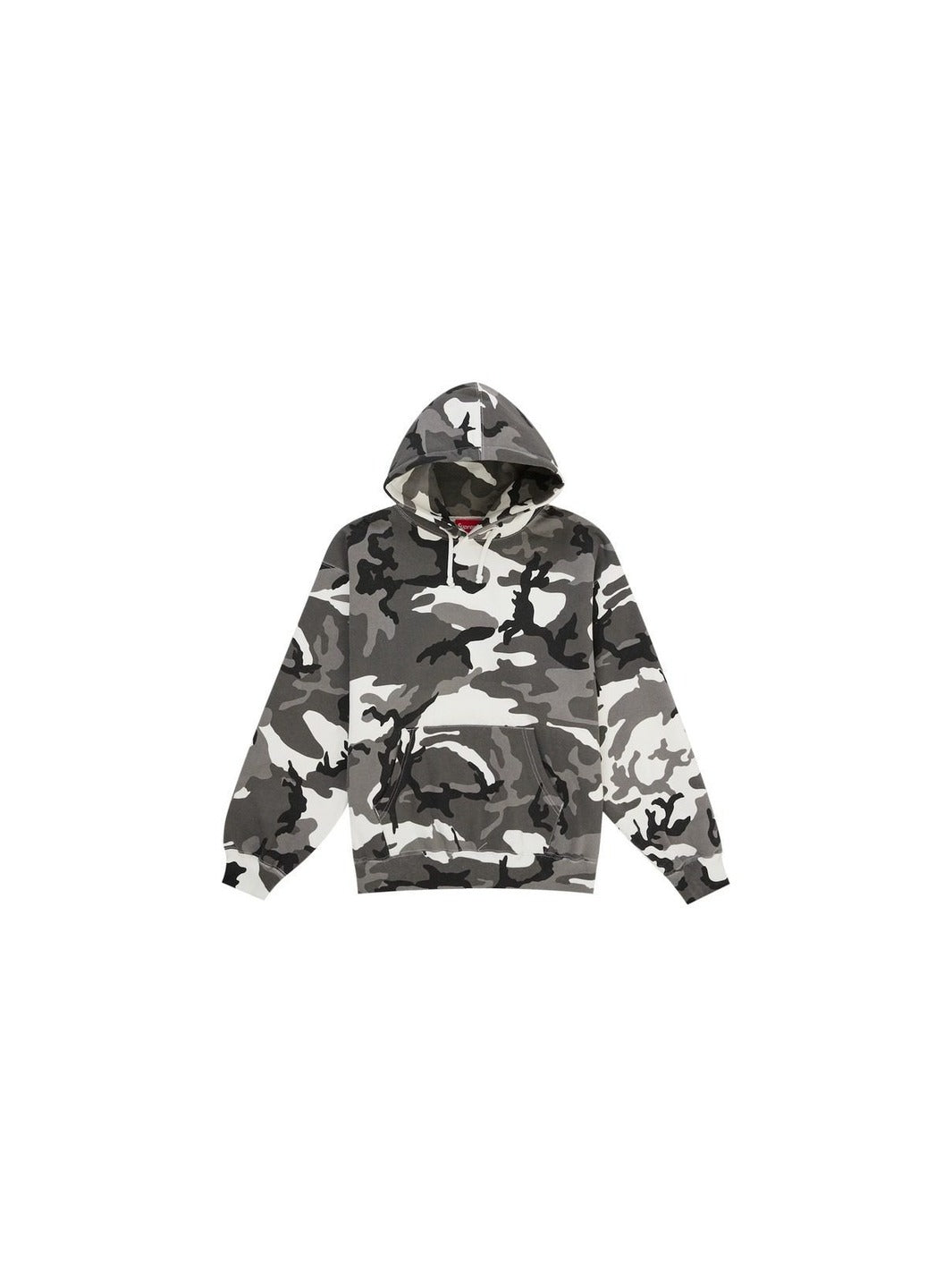 Supreme Satin Applique Hooded Sweatshirt (SS26) Snow Camo