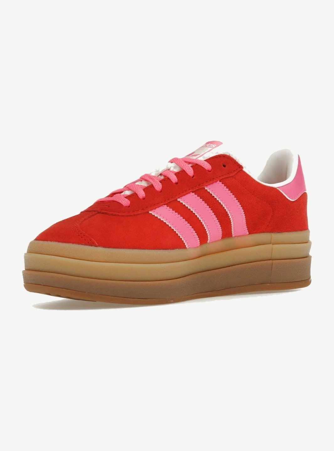 adidas Gazelle Bold Collegiate Red Lucid Pink (Women's)