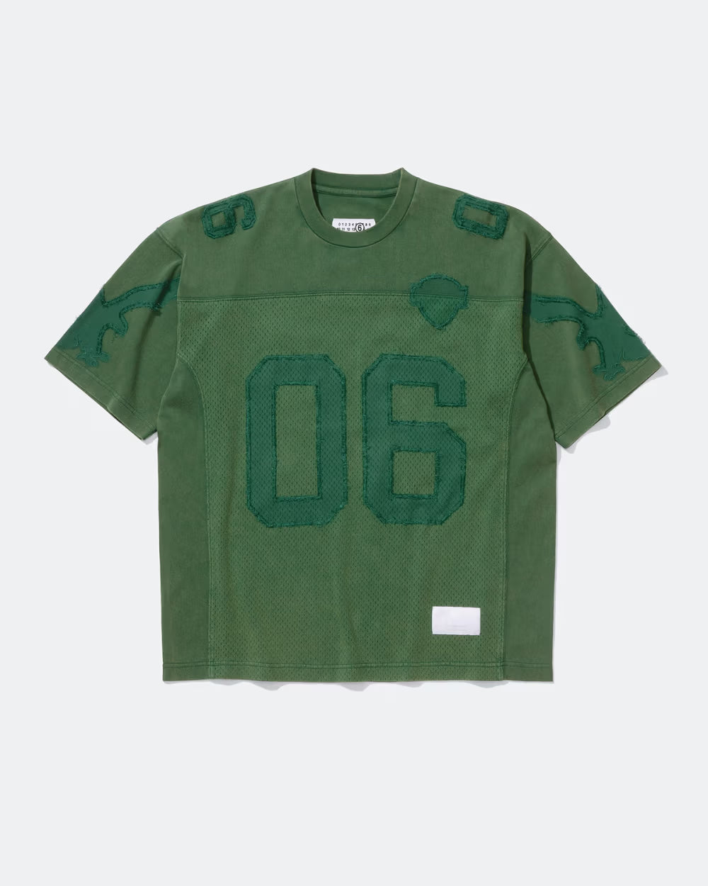 Supreme MM6 Maison Margiela Cotton Football Jersey Green