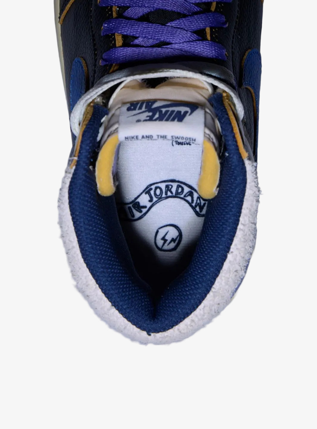 Air Jordan 1 Retro High OG SP Fragment x Union LA Sport Royal