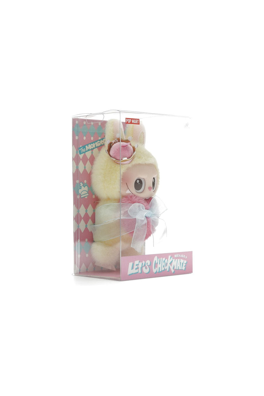 Pop Mart Labubu The Monsters Let's Checkmate Series Vinyl Plush Hanging Card