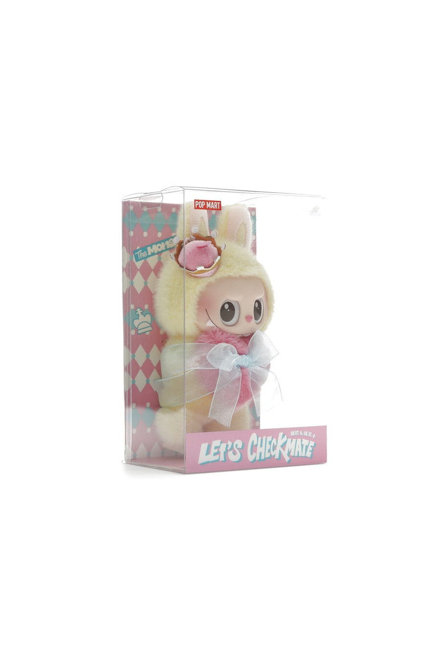 Pop Mart Labubu The Monsters Let's Checkmate Series Vinyl Plush Hanging Card