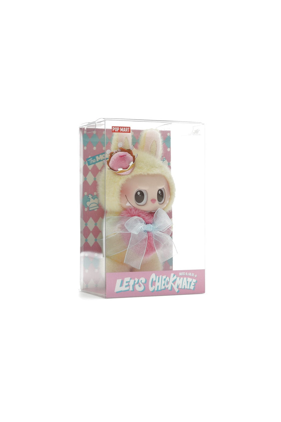 Pop Mart Labubu The Monsters Let's Checkmate Series Vinyl Plush Hanging Card