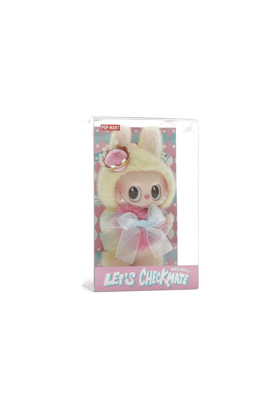 Pop Mart Labubu The Monsters Let's Checkmate Series Vinyl Plush Hanging Card