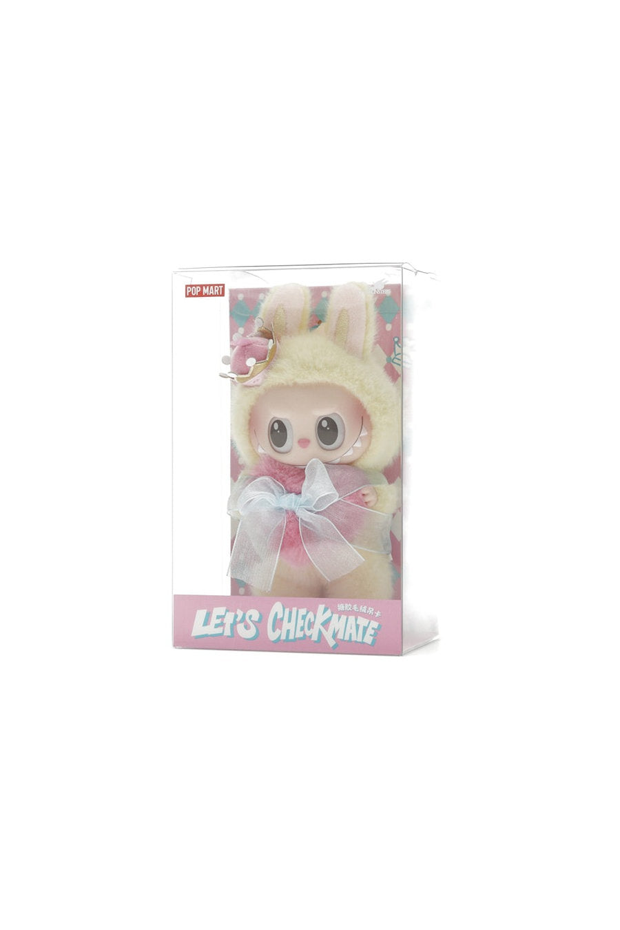 Pop Mart Labubu The Monsters Let's Checkmate Series Vinyl Plush Hanging Card