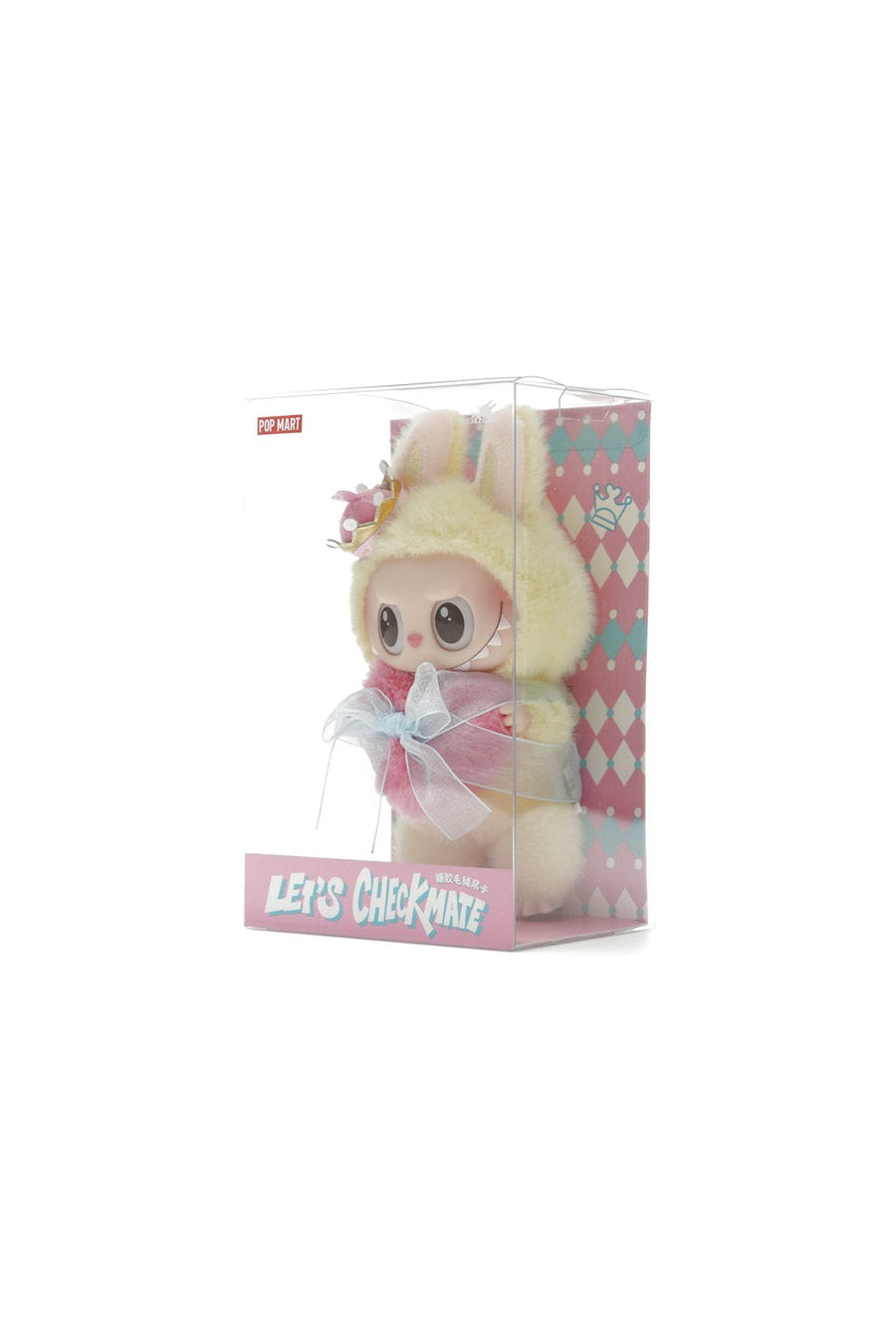 Pop Mart Labubu The Monsters Let's Checkmate Series Vinyl Plush Hanging Card