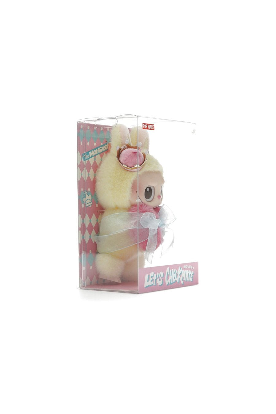 Pop Mart Labubu The Monsters Let's Checkmate Series Vinyl Plush Hanging Card