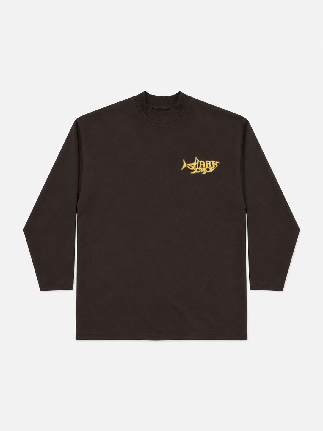 SharkDrop Longsleeve Brown Gold