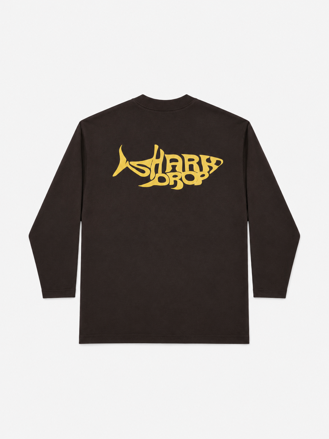 SharkDrop Longsleeve Brown Gold