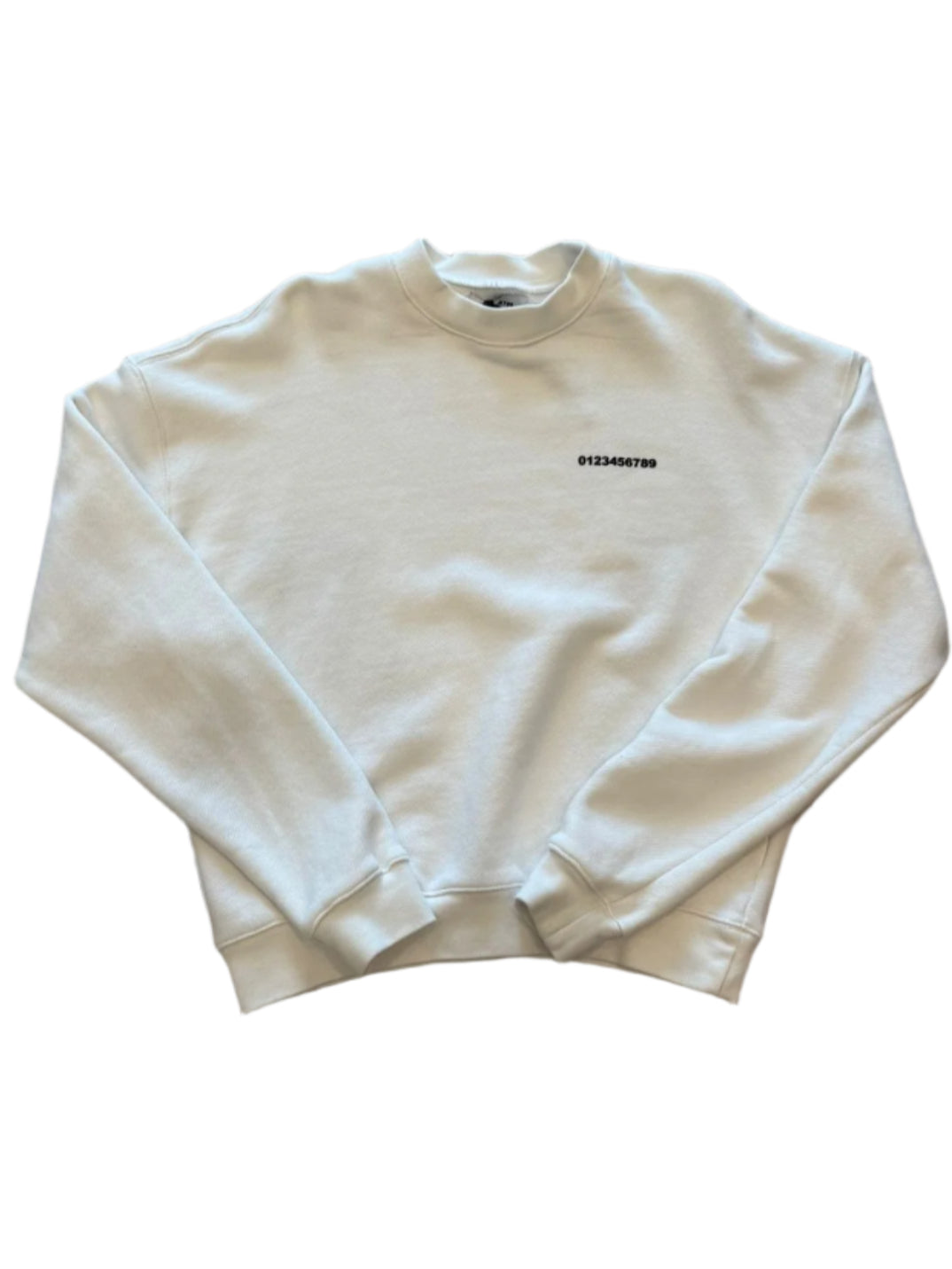 Crewneck Numeri White