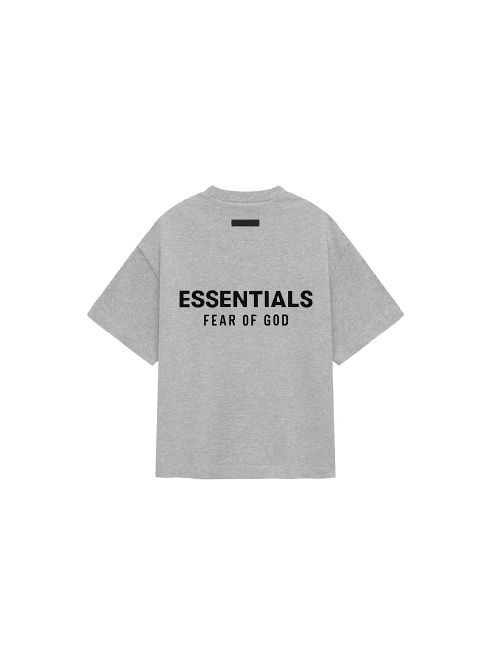Fear of God Essentials Kids Jersey Crewneck Tee Light Heather Gray