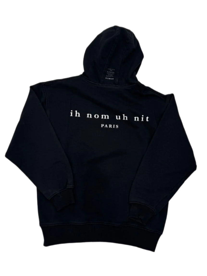 ih nom uh nit hoodie balaclava black - Used