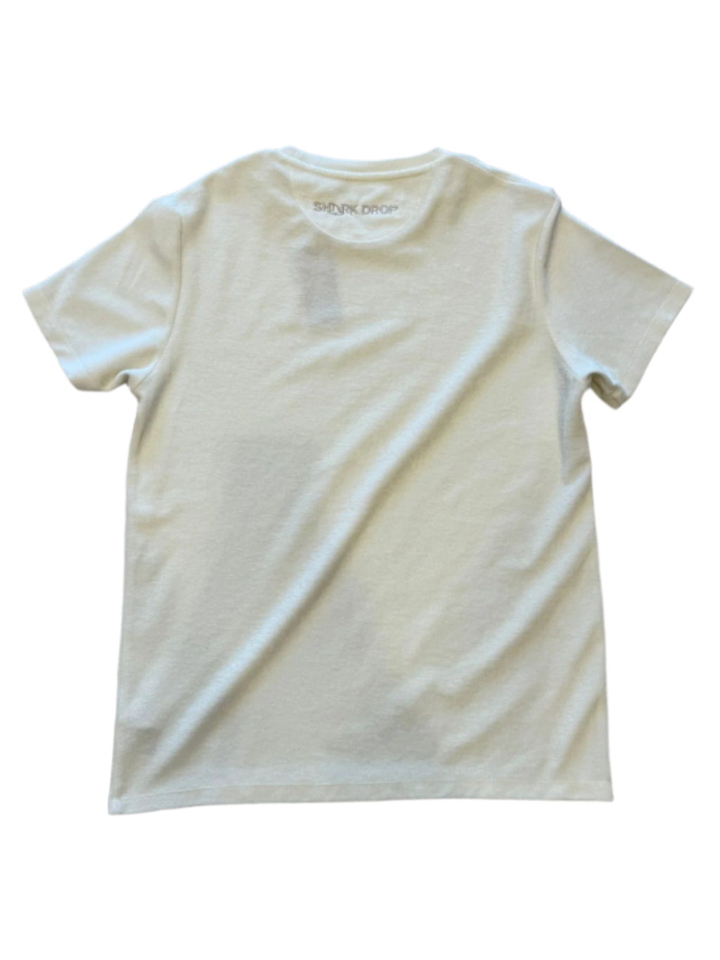 Maglia girocollo sharkdrop cream