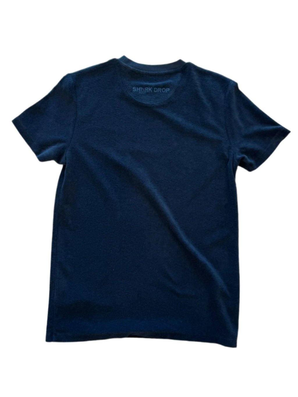 Maglia girocollo sharkdrop navy