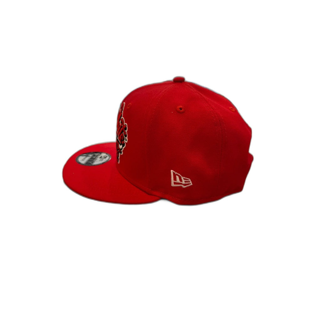 59 FIFTY off white x chicago bulls new era cap red