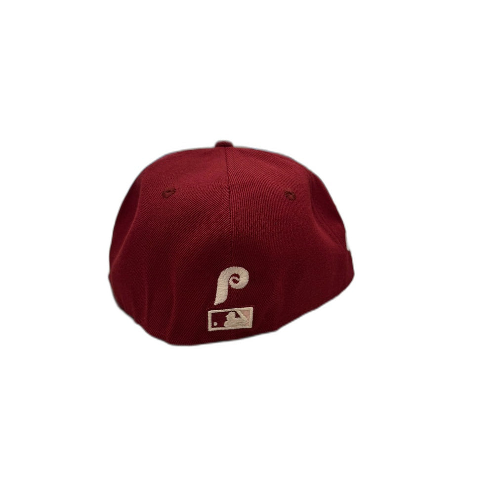 59FIFTY new era phillies world series flowers bordeaux