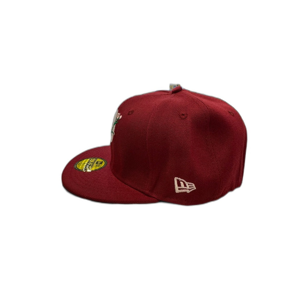 59FIFTY new era phillies world series flowers bordeaux