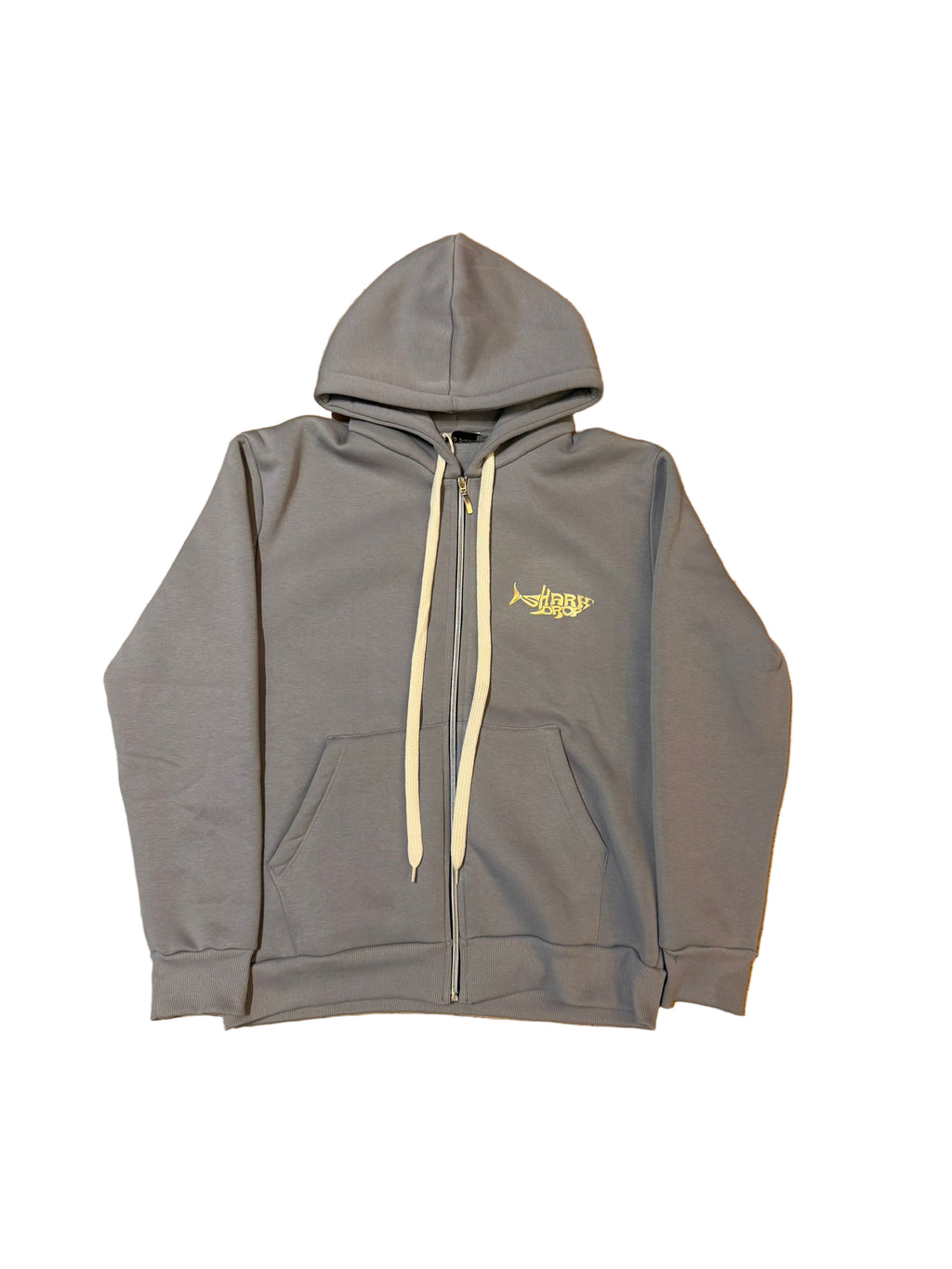 Sharkdrop Zip Hoodie Gray