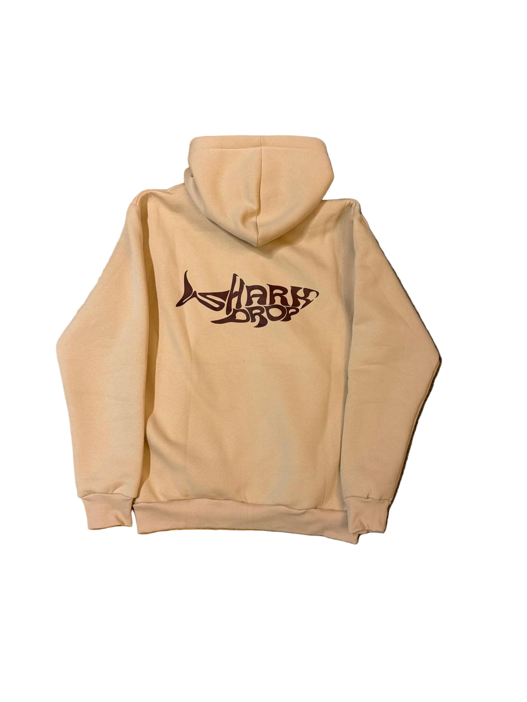 Sharkdrop Zip Hoodie Beige