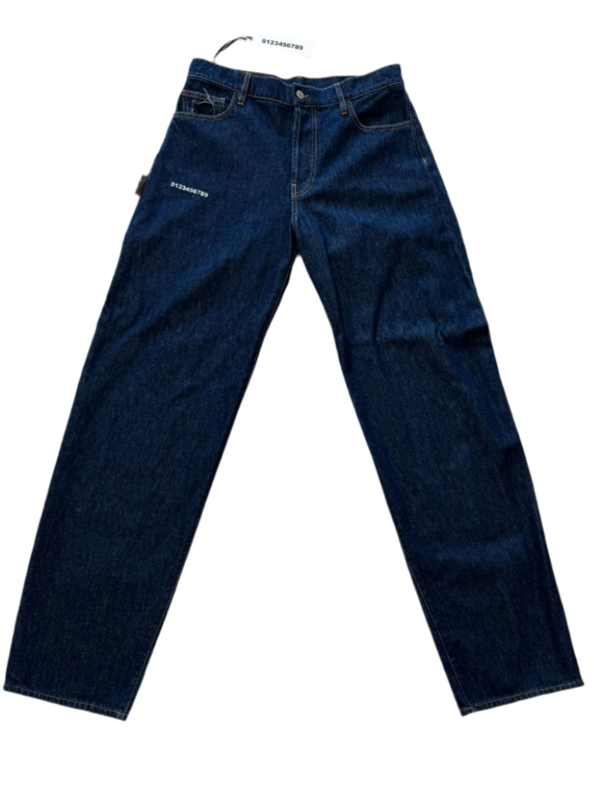 J4 Baggy Jeans Numeri Industrial Blue