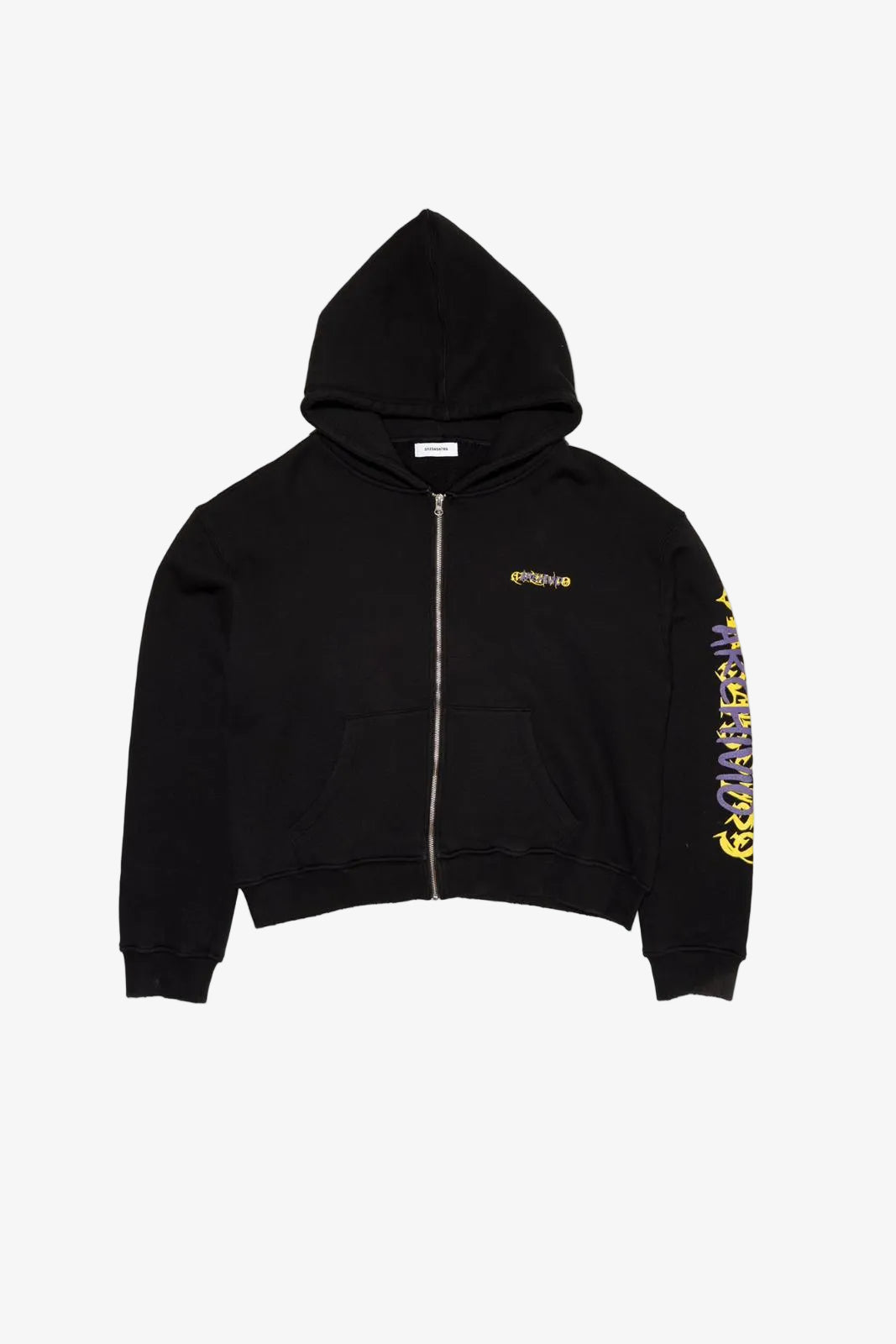 Zip Hoodie Numeri Archivio Black