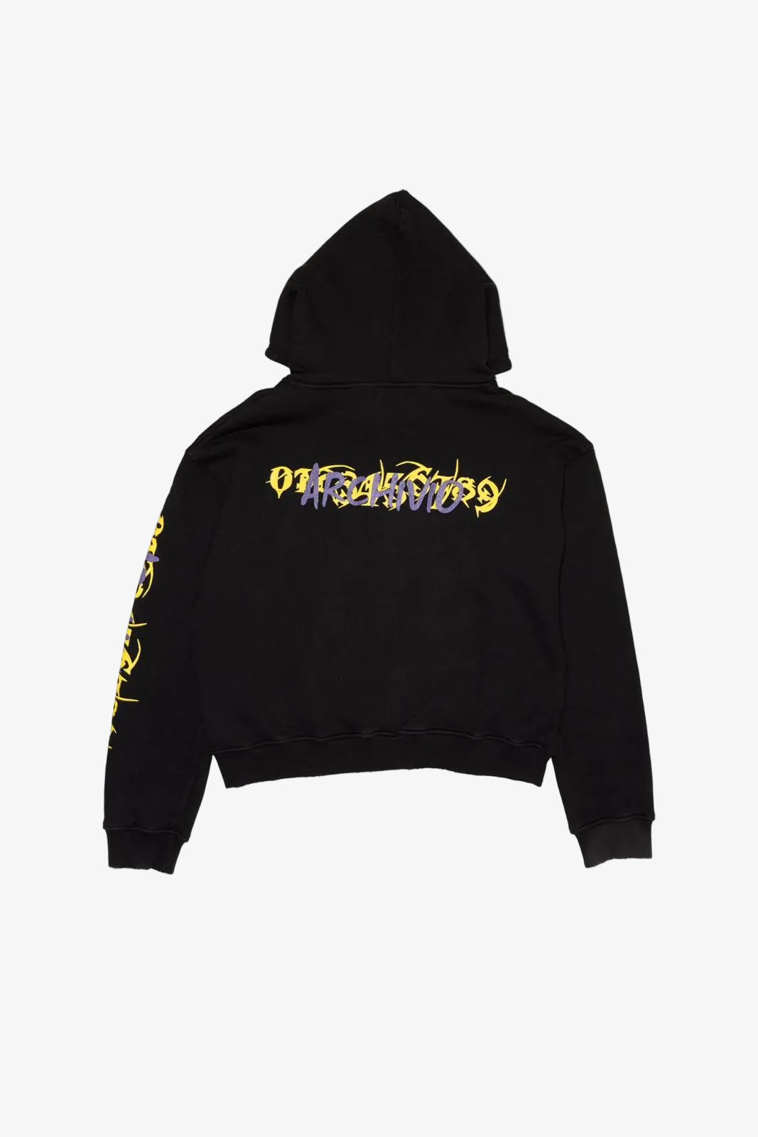 Zip Hoodie Numeri Archivio Black