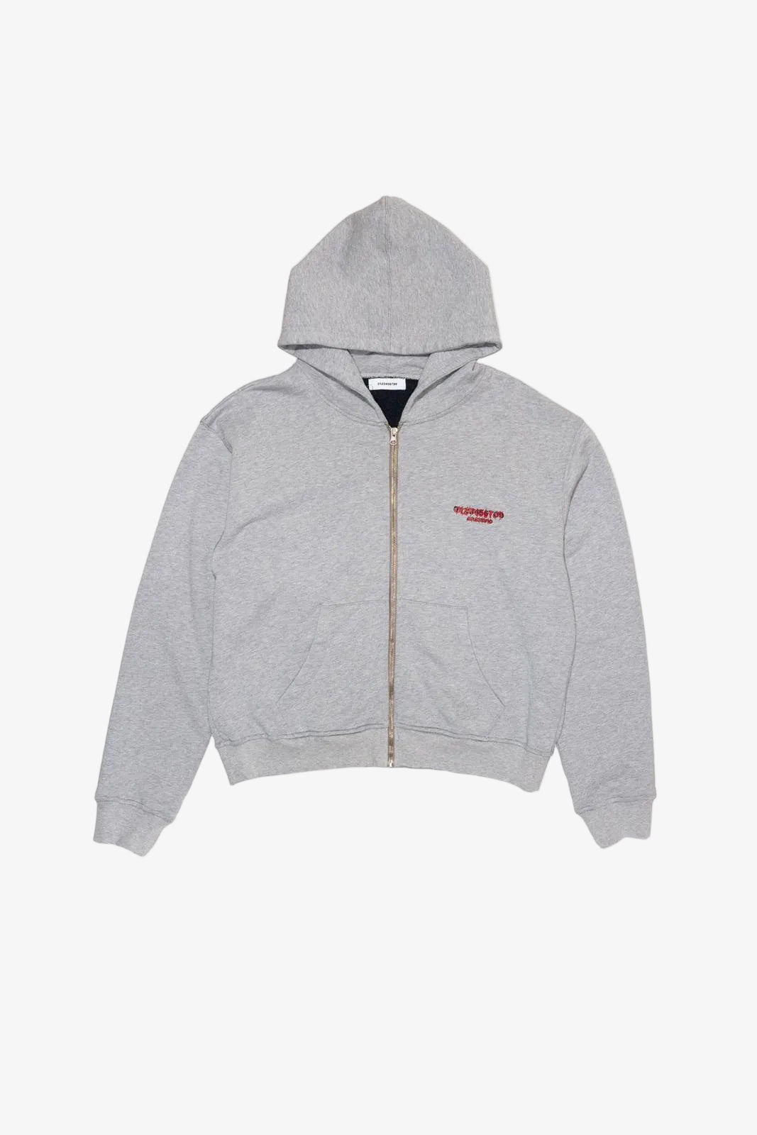 Zip Hoodie Numeri Archivio Gray