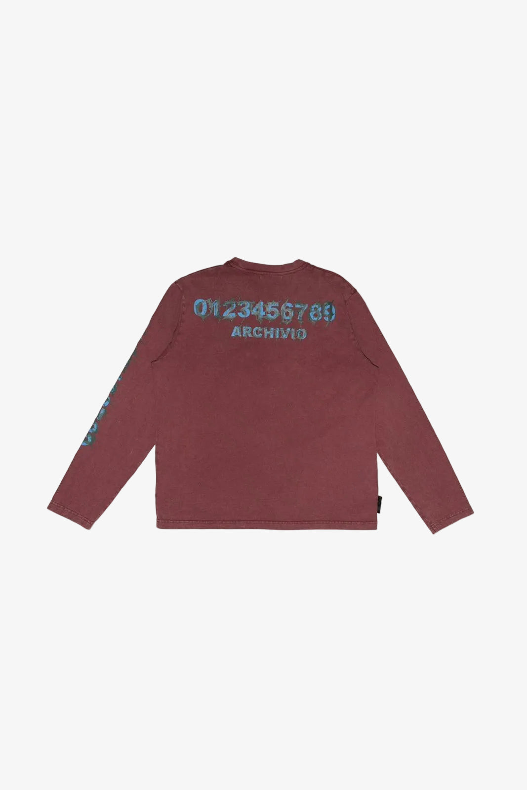 Longsleeve Numeri Archivio Red